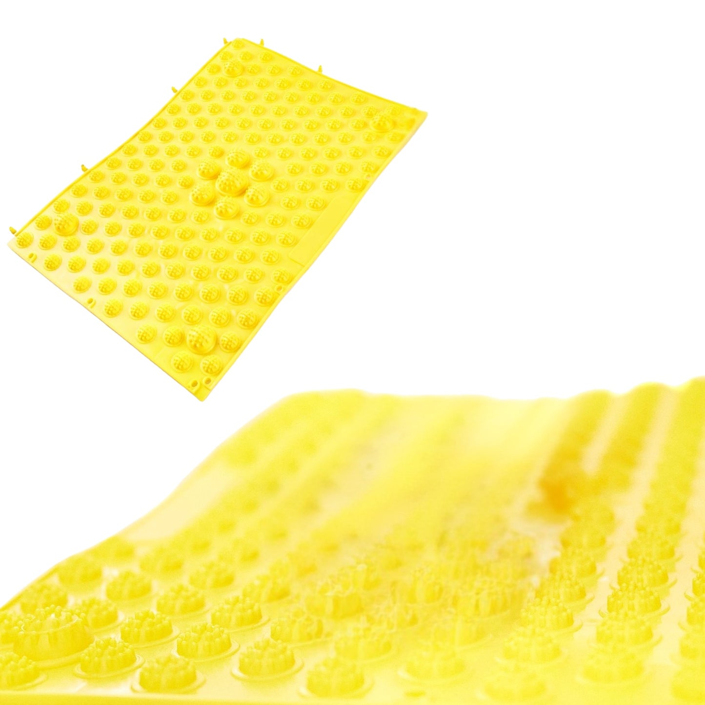 Sensory massage correction mat yellow