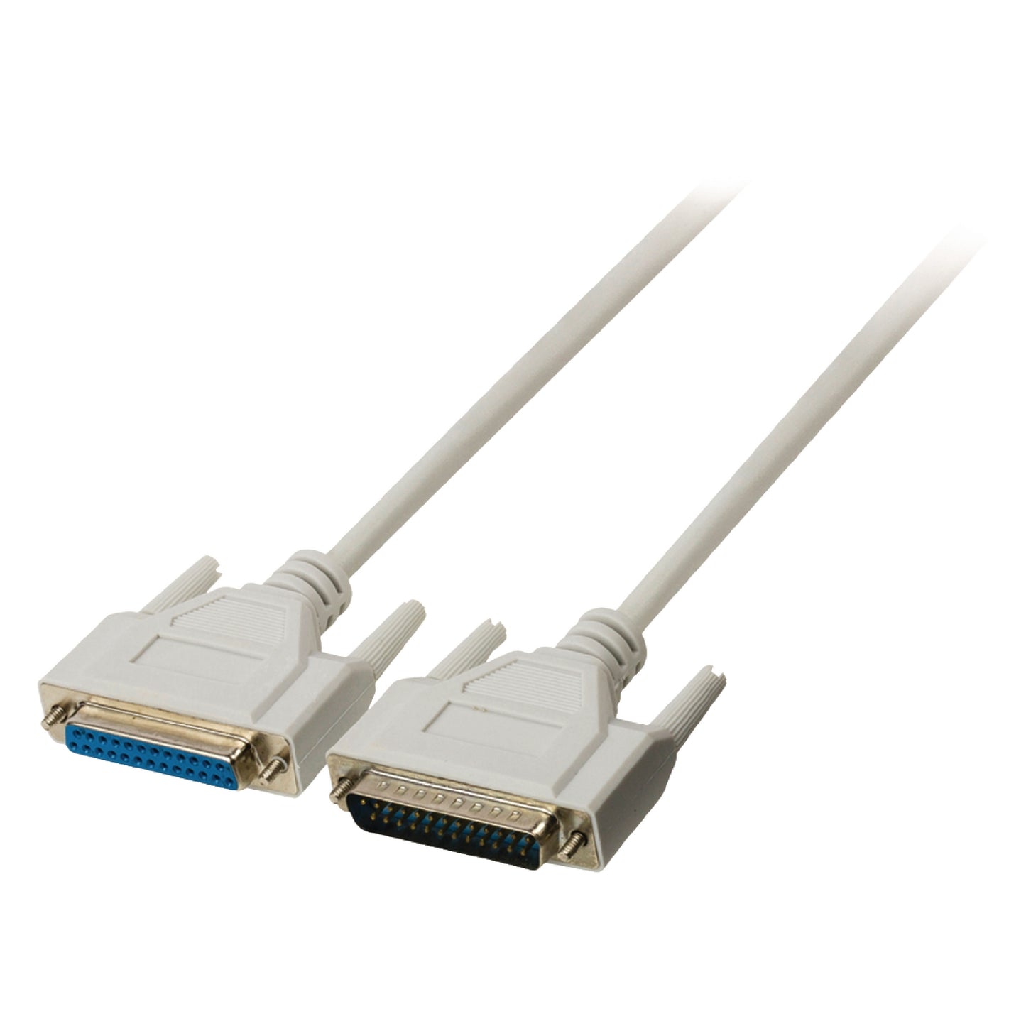 Serial Cable D-SUB 25-Pin Male - D-SUB 25-Pin Female 10.0 m Ivory