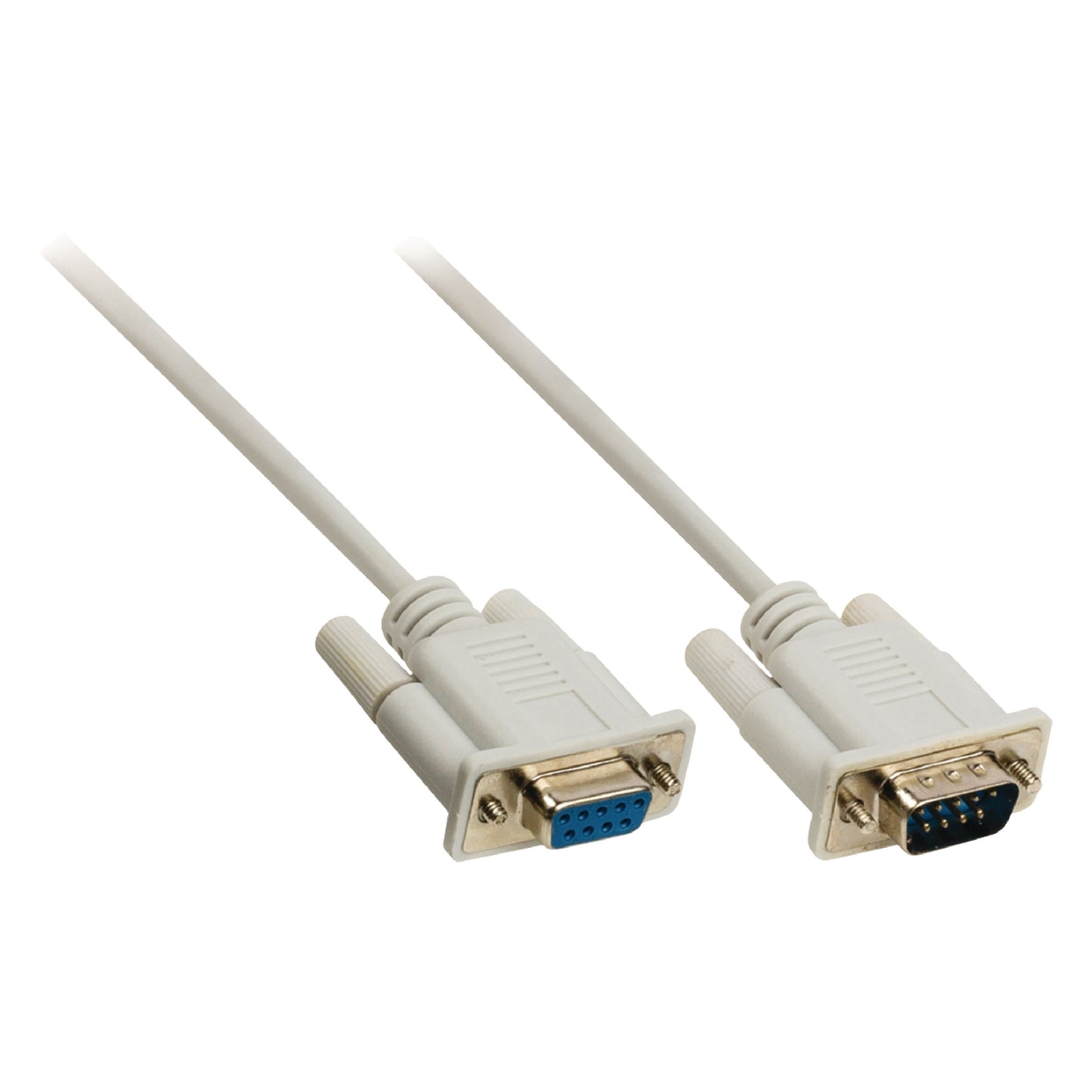 Serial Cable D-SUB 9-Pin Male - D-SUB 9-Pin Female 10.0 m Ivory