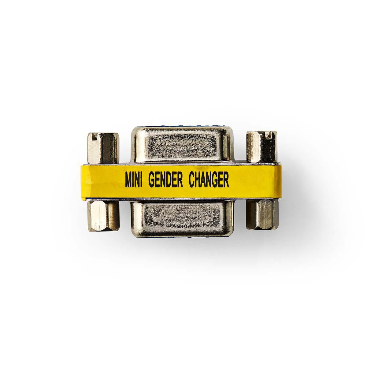Serial adapter | Adapter | D-SUB 9-Pin Female | D-SUB 9-Pin Female | Nickel Plated | Metal | Envelope