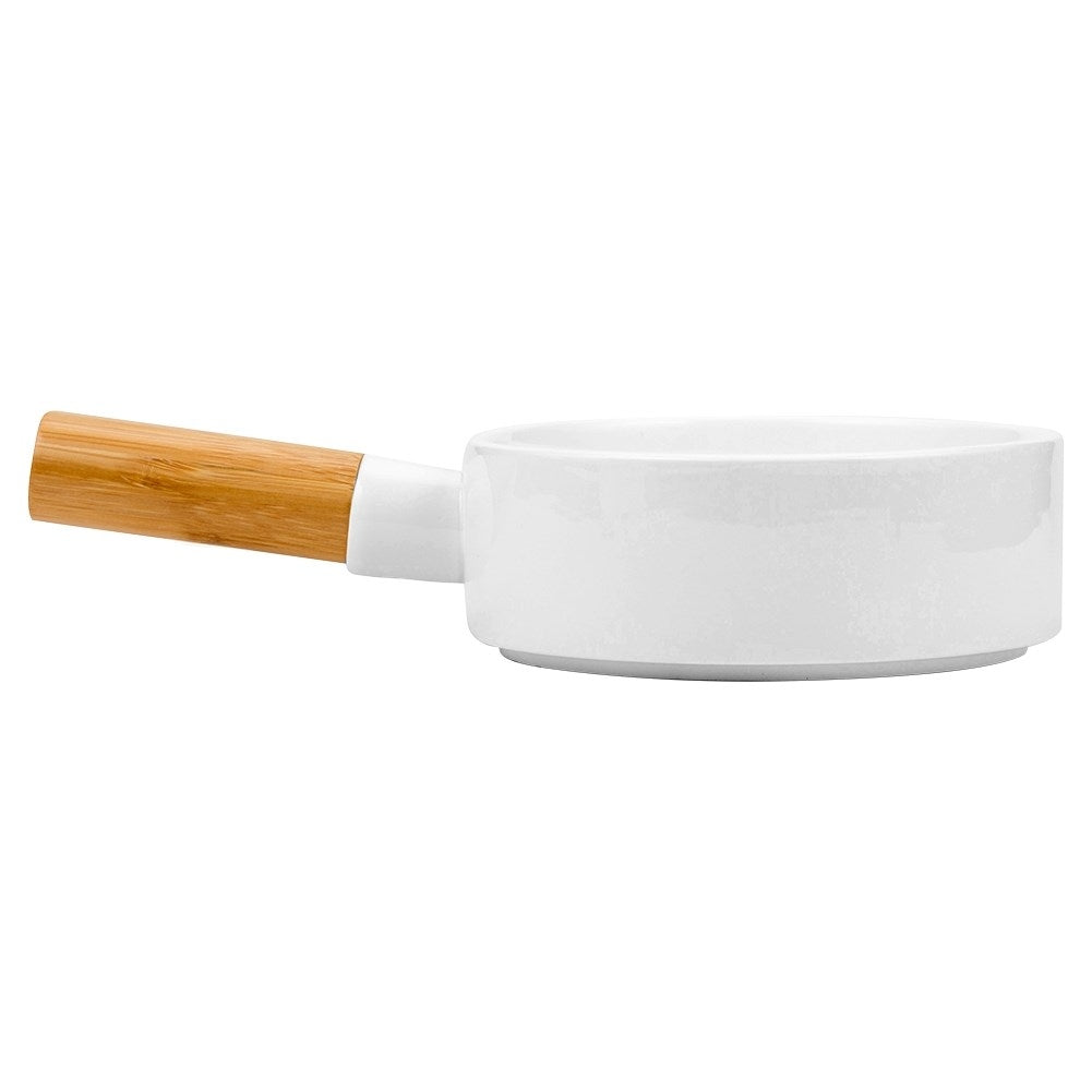 Serving platter with handle for food and snacks