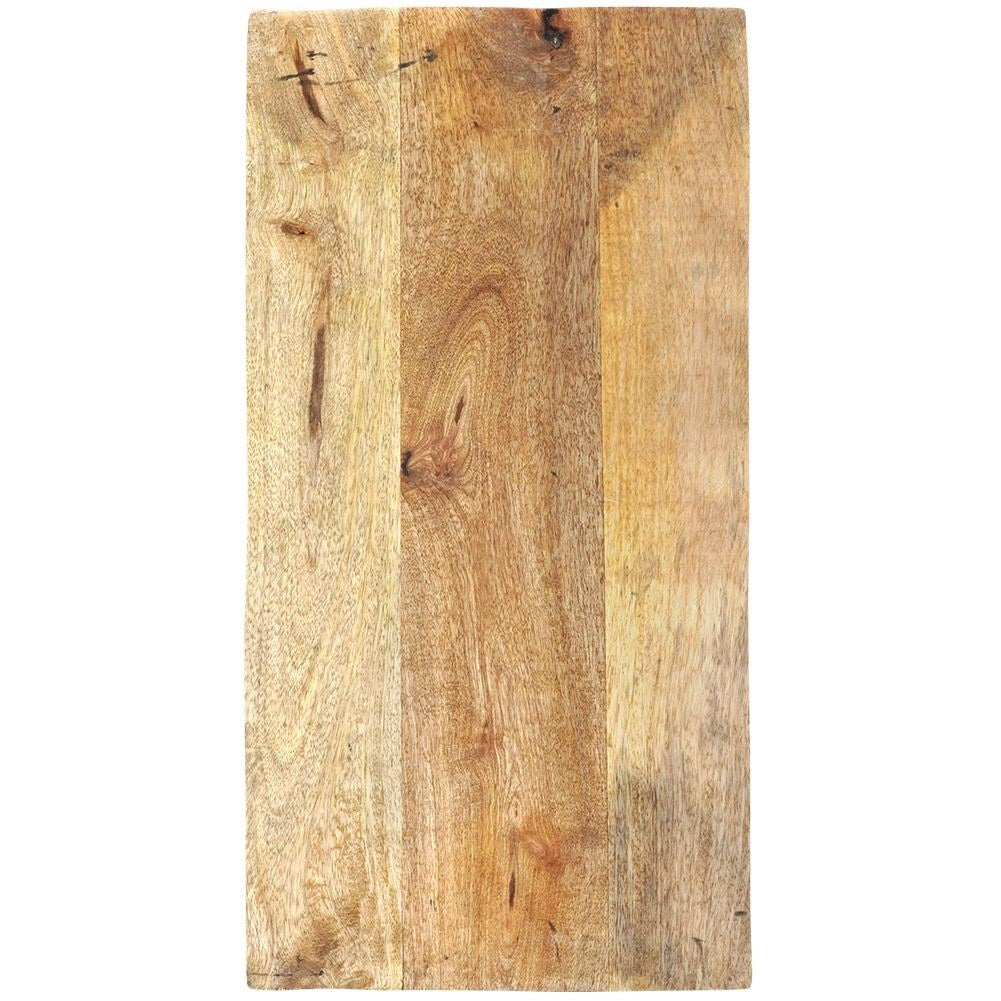 Serving tray in mango wood with sturdy metal legs