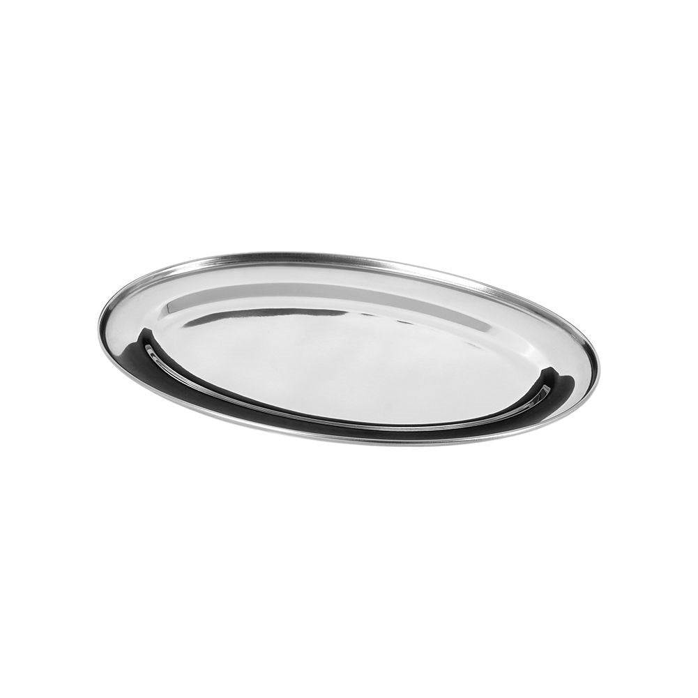 Serving trays in stainless steel - 3 sizes