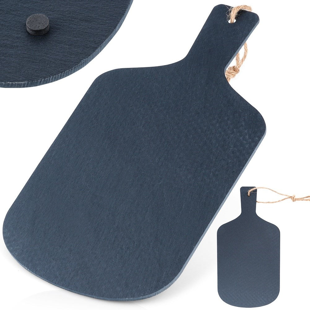 Serving tray stone board slate 28.5x15 cm