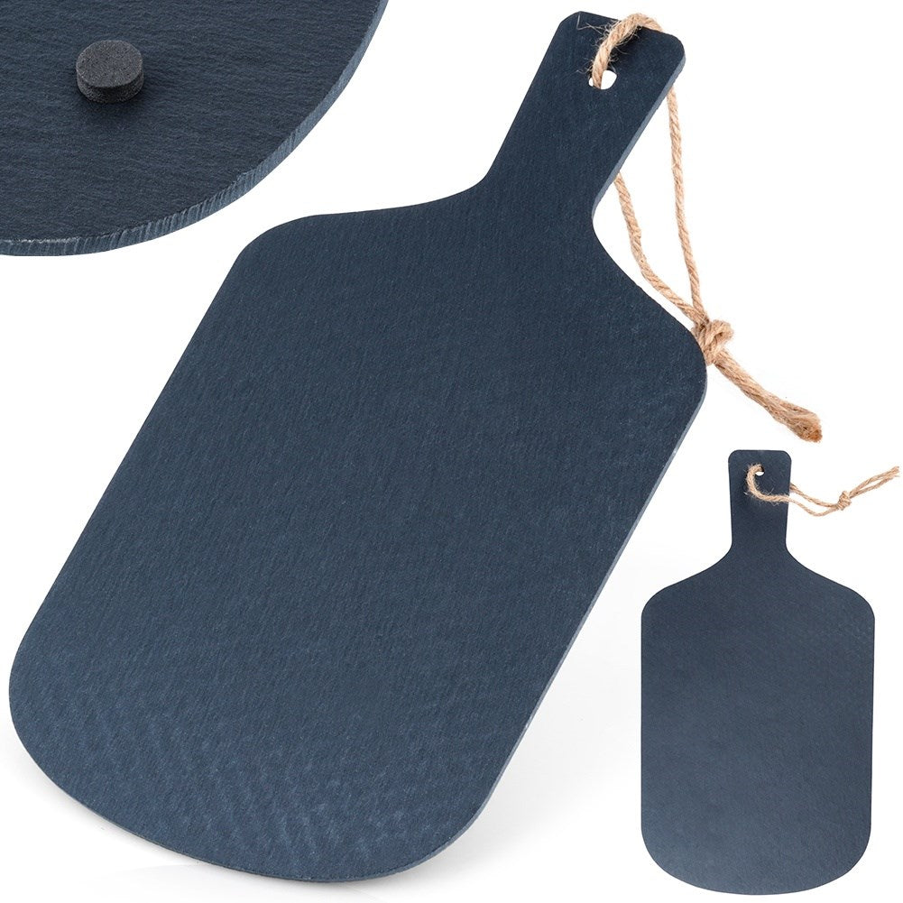 Serving tray stone board slate 38x20 cm