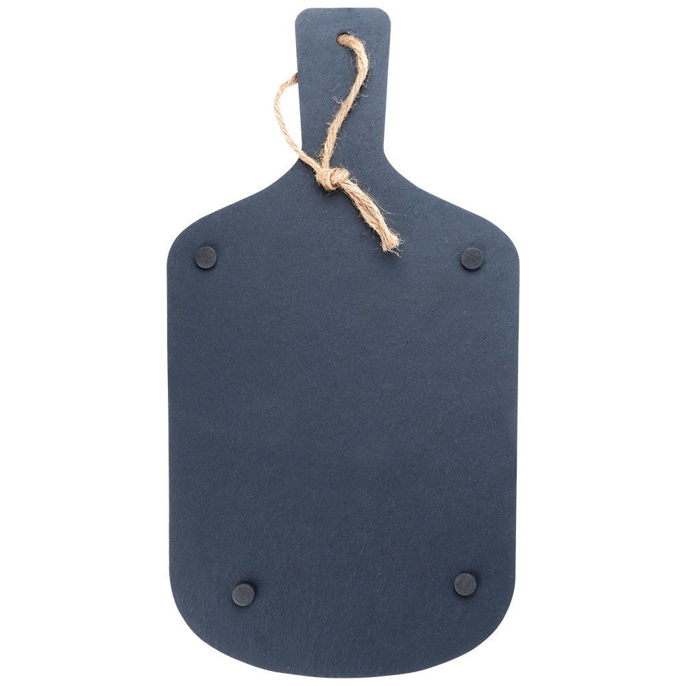 Serving tray stone board slate 38x20 cm