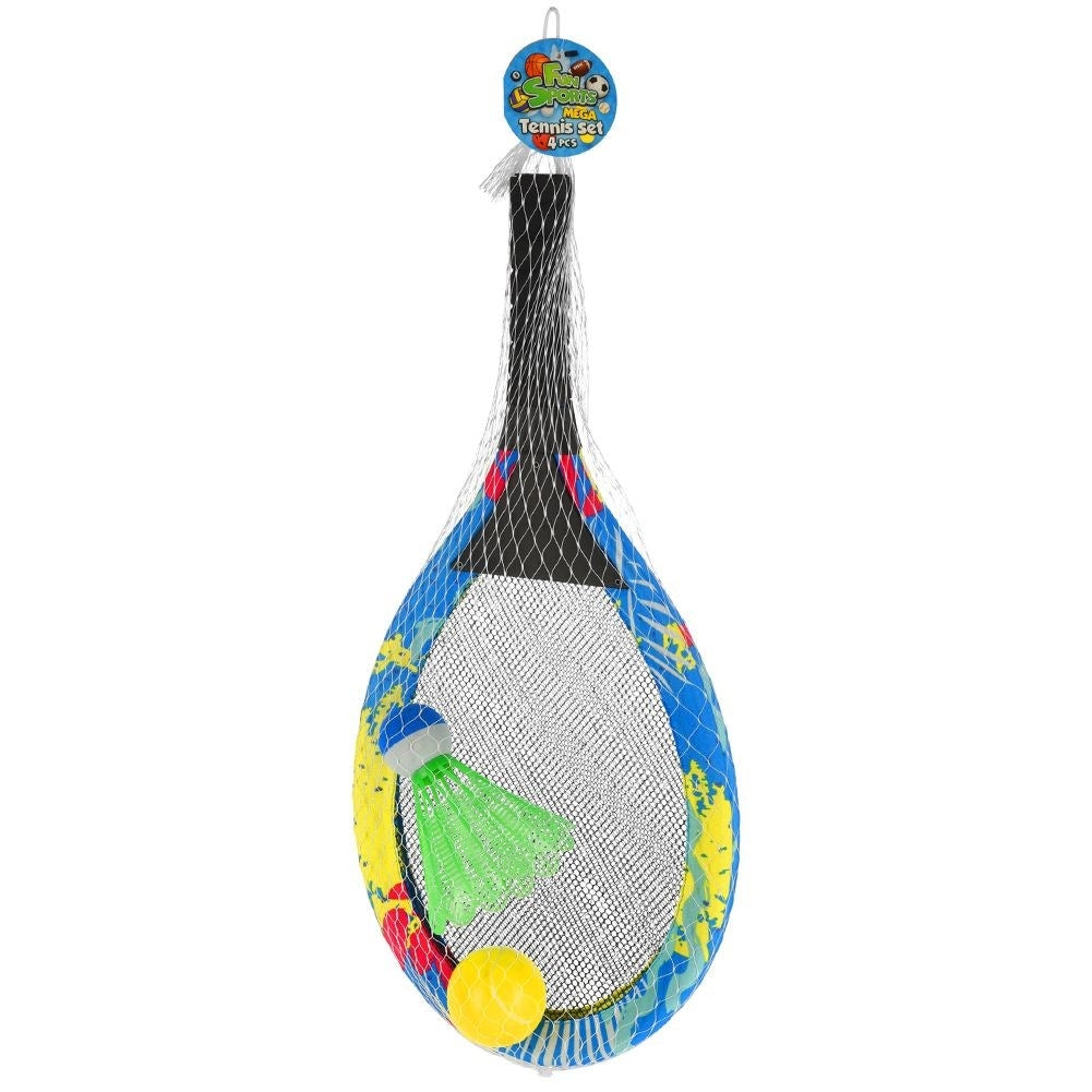 Set for 2: Large rackets, large & small ball, light & flexible