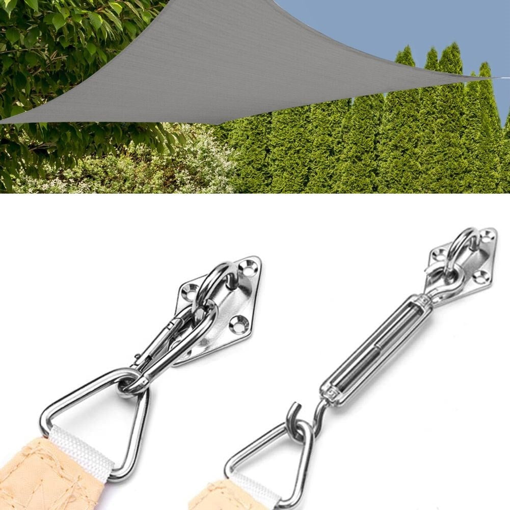 Set for garden sail, hammock and Brazilian chair