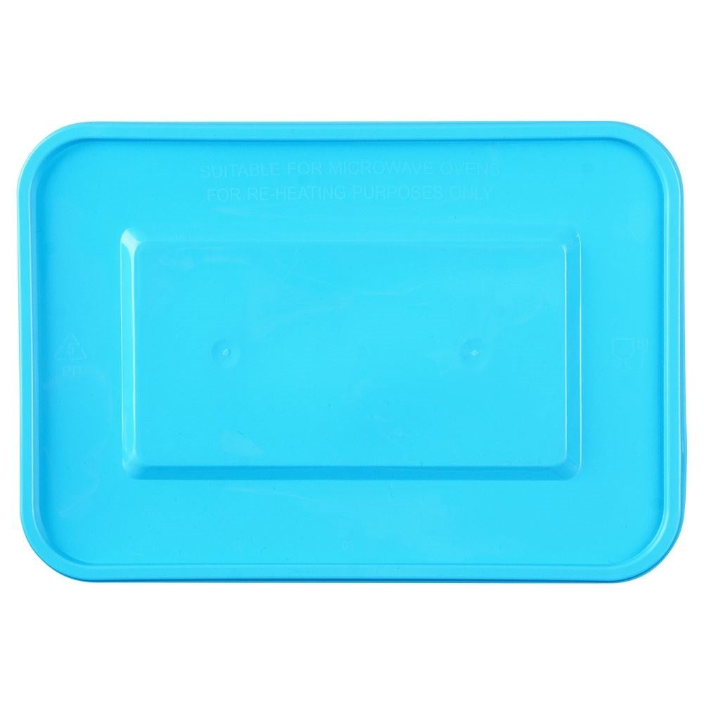 Set of 10 rectangular food boxes, 650 ml, fridge & microwave