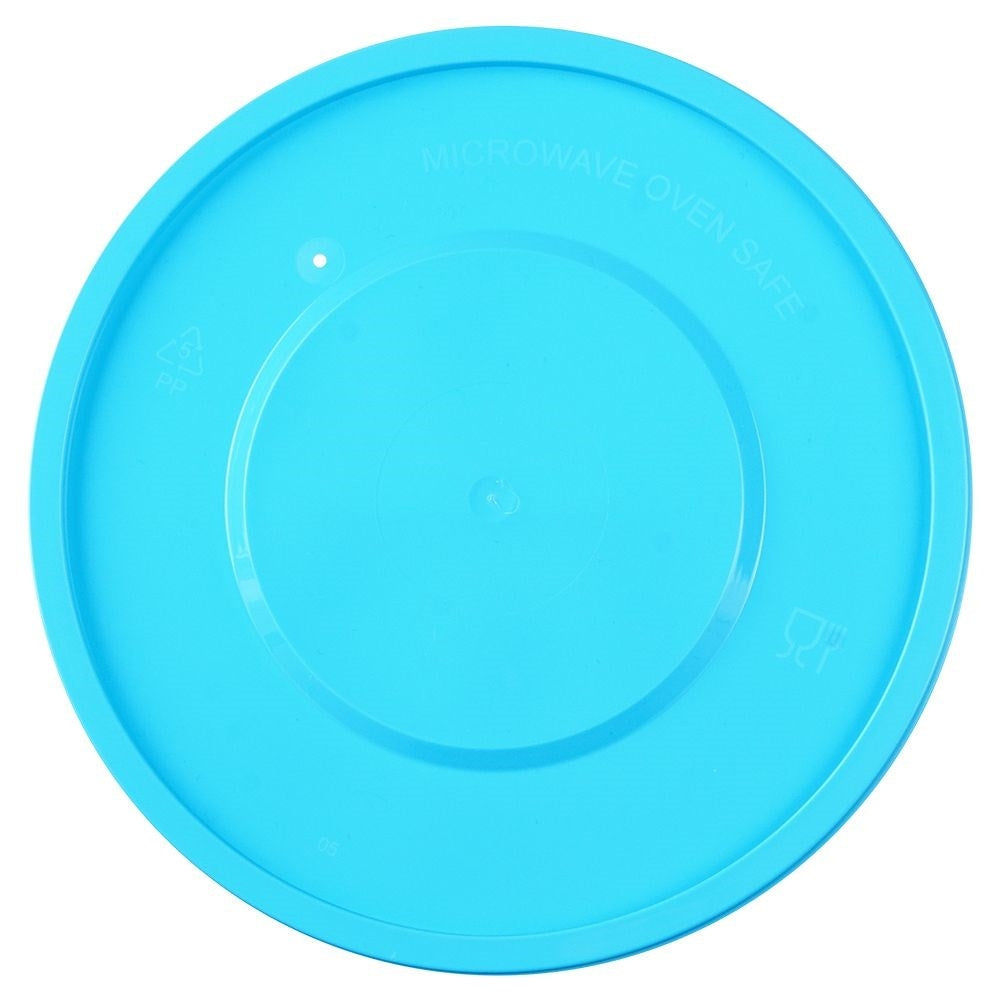 Set of 10 round food boxes, 650 ml, fridge & microwave safe