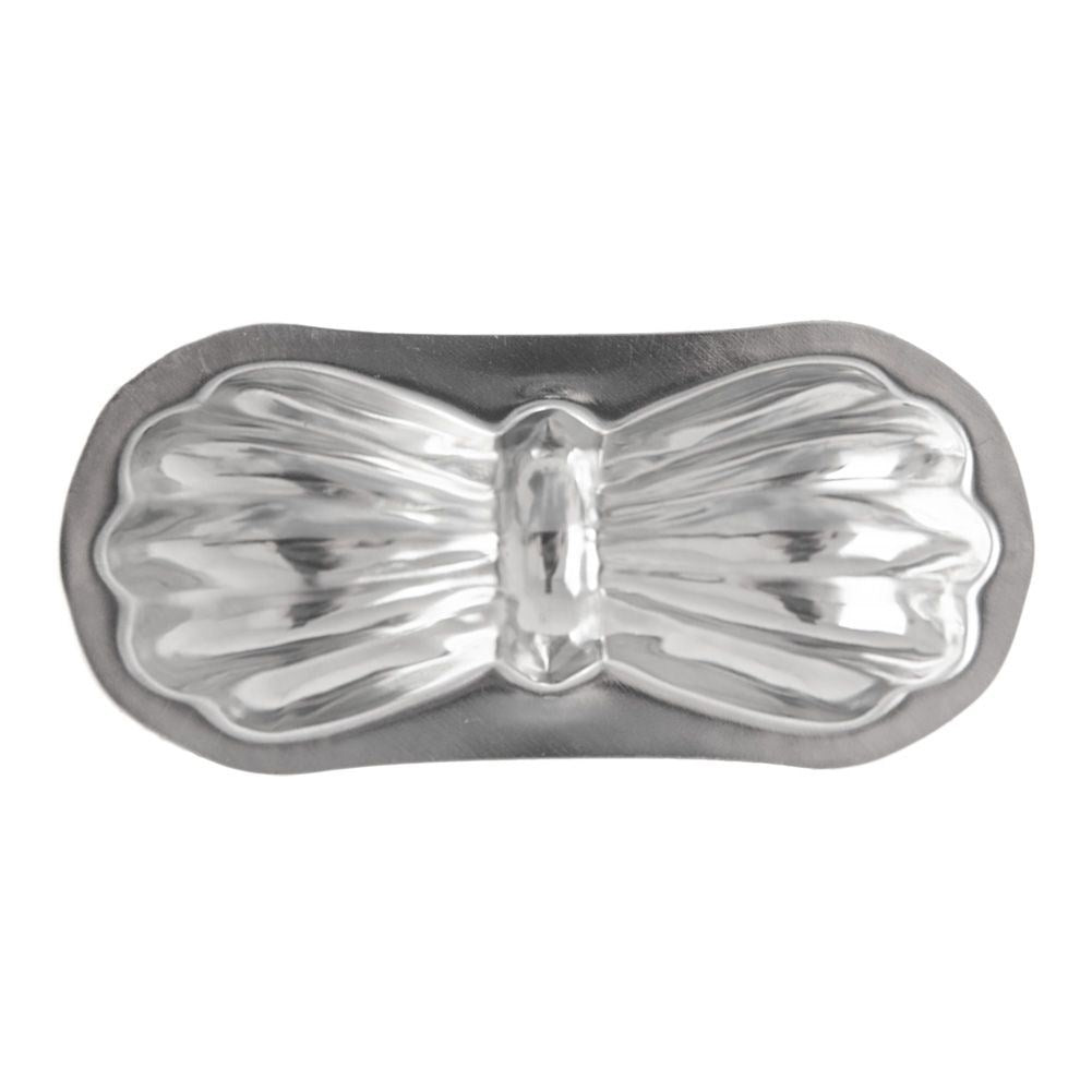 Set of 20 rosette-shaped cake tins in galvanized sheet metal