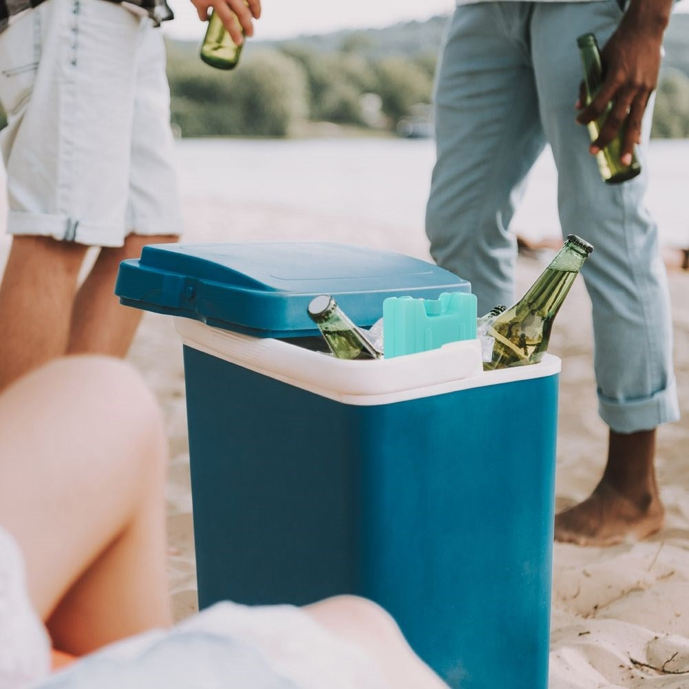 Set of 2 coolers for cooler bag - cools drinks & food safely
