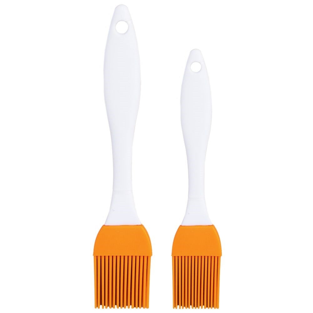 Set of 2 silicone brushes - meat, pastry, kitchen utensils