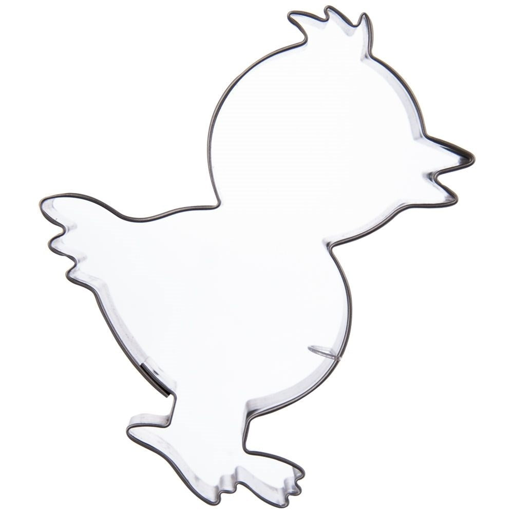 Set of 3 Easter molds in stainless steel: chicken, rabbit, duck