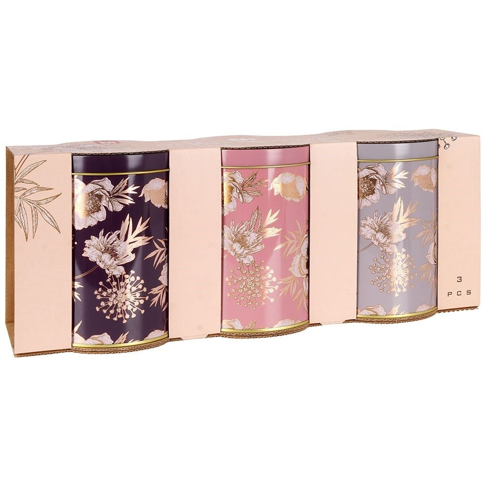 Set of 3 Sealable Aluminum Cans in Colors