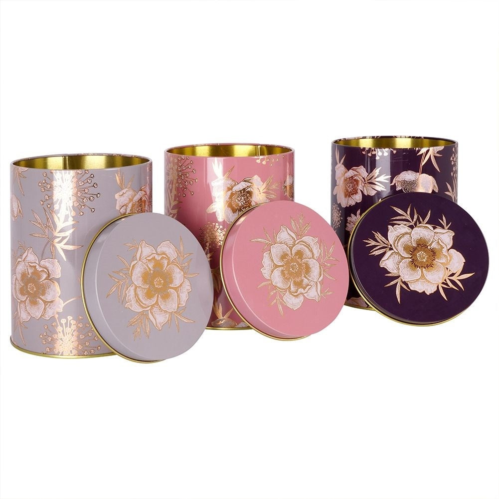Set of 3 Sealable Aluminum Cans in Colors