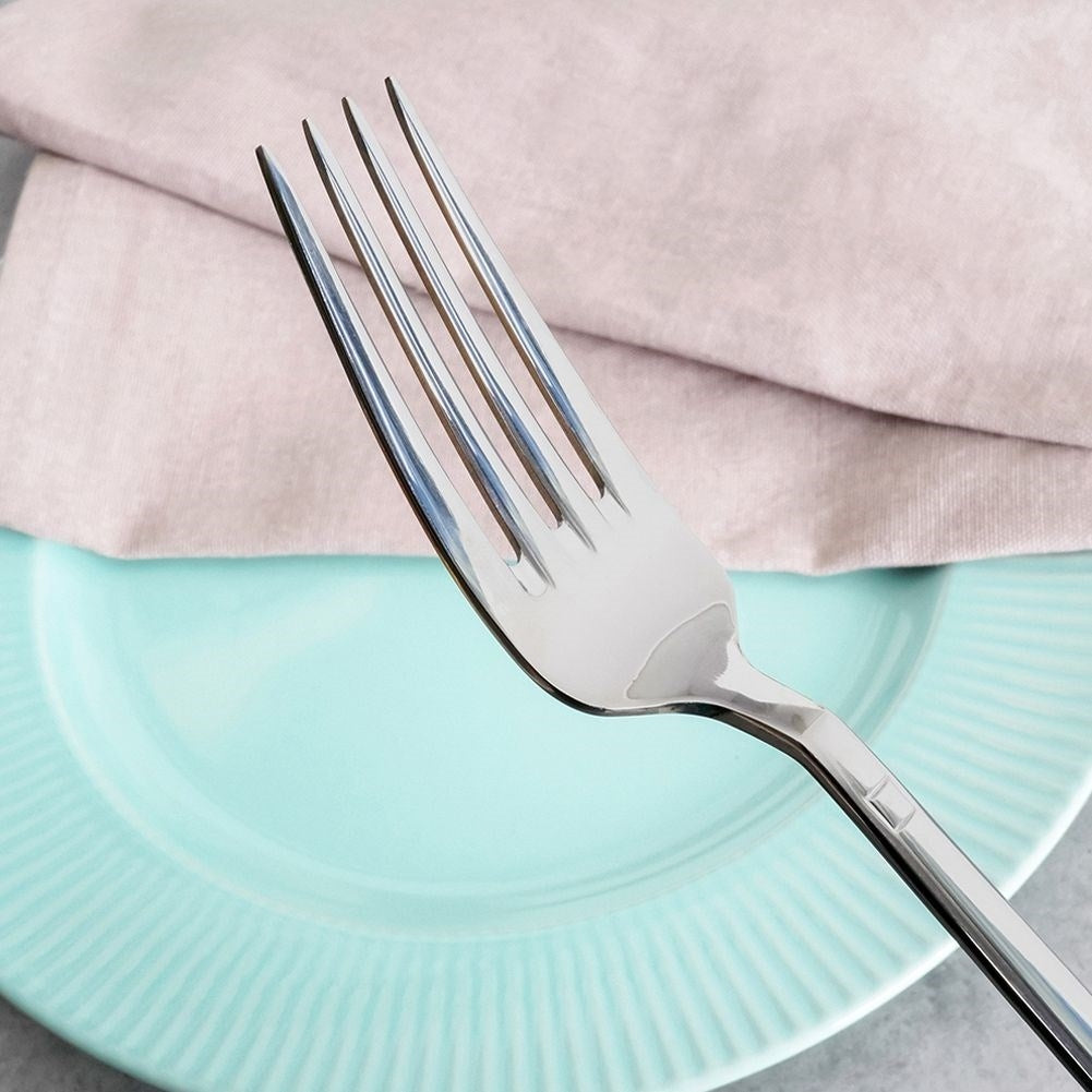 Set of 3 stainless steel forks, 21 cm, dishwasher safe