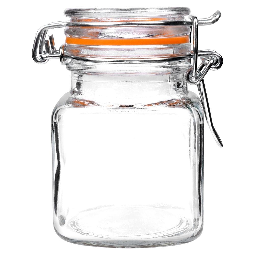 Set of 4 airtight jars - perfect for spices and jams