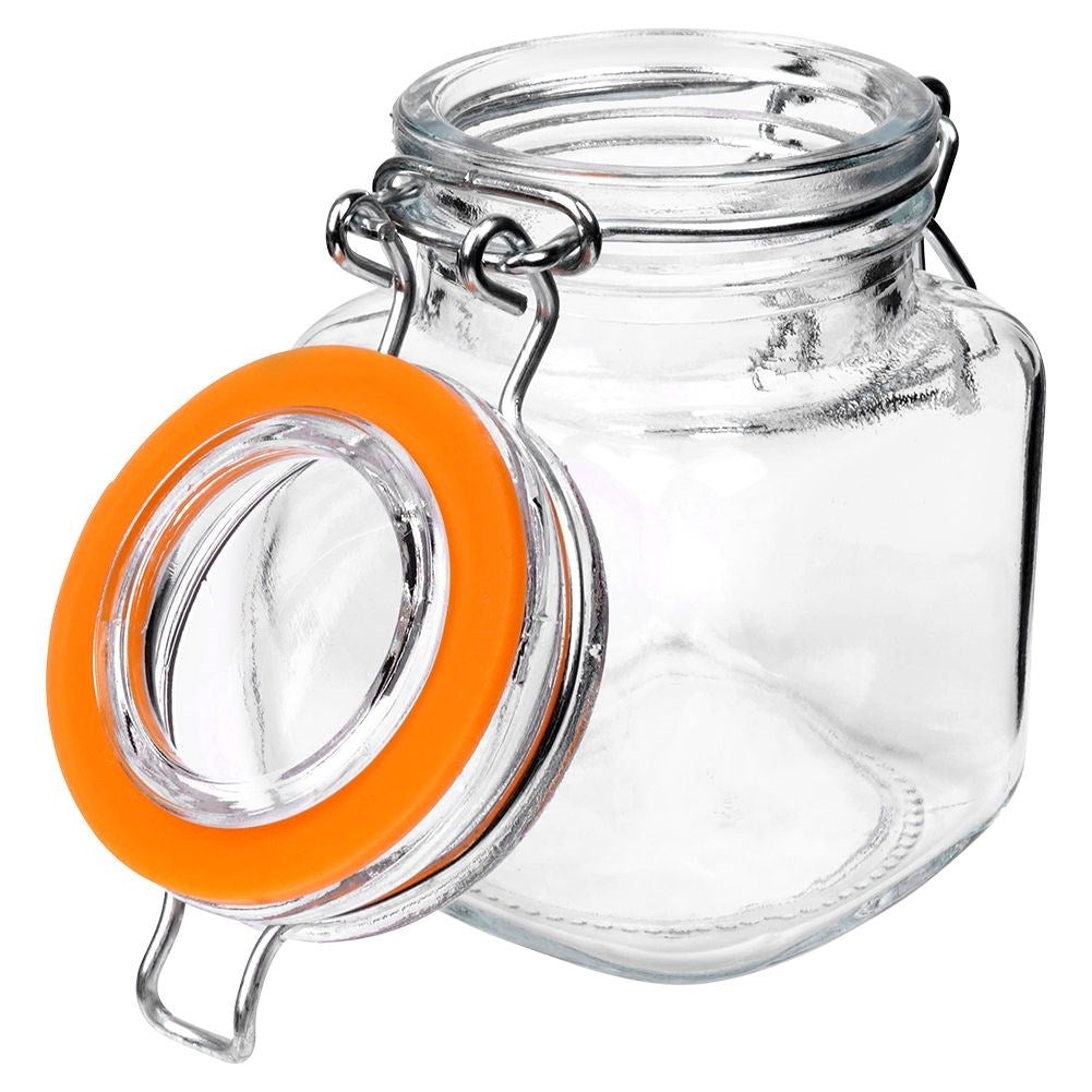 Set of 4 airtight jars - perfect for spices and jams