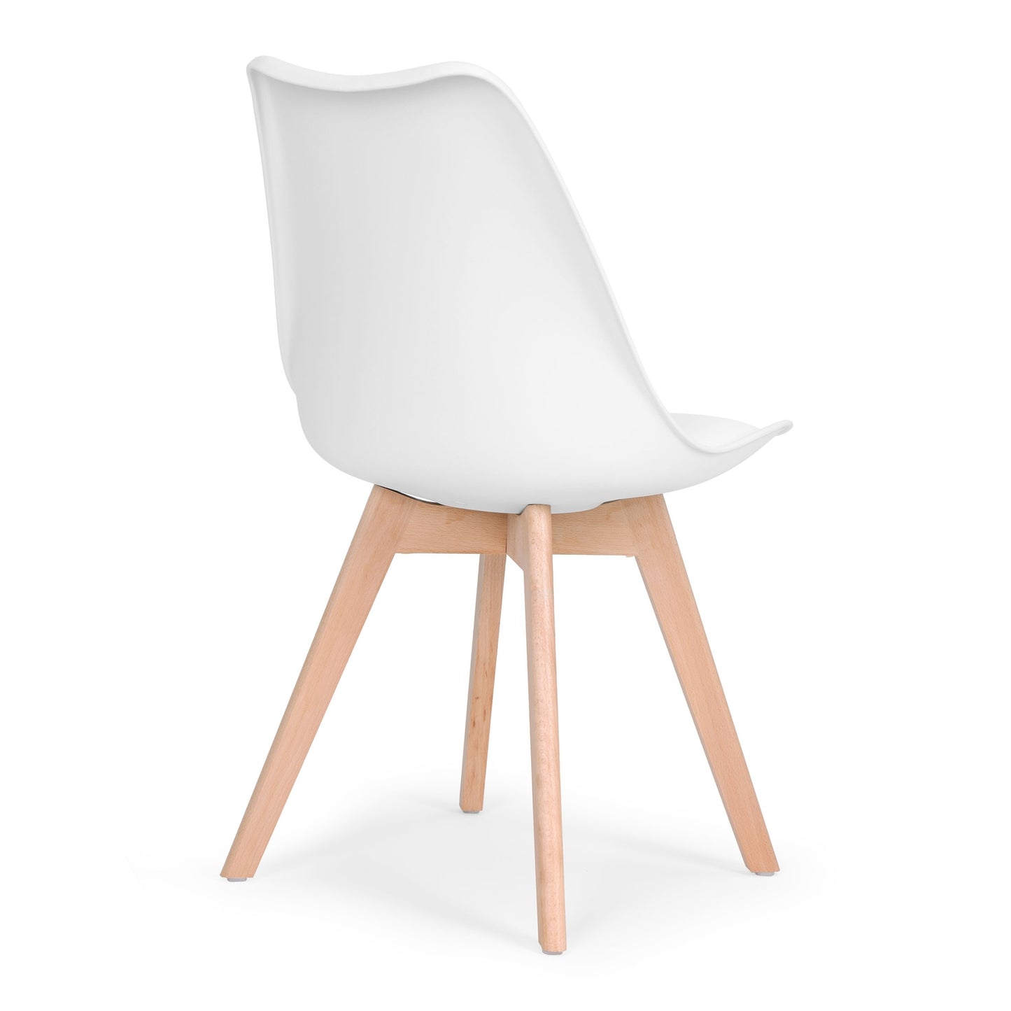 Set of 4 living room dining room chairs with a cushion eco-leather ModernHome