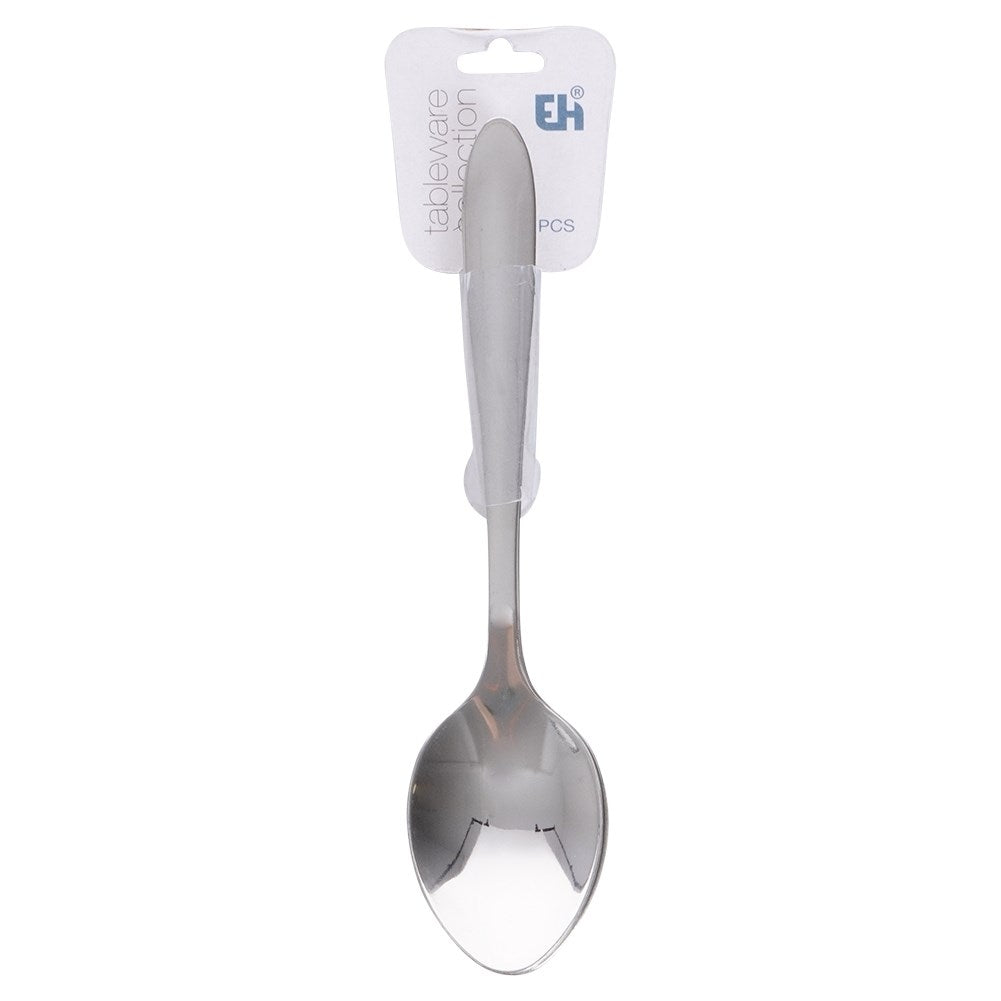 Set of 4 stainless steel spoons, 19 cm, dishwasher safe