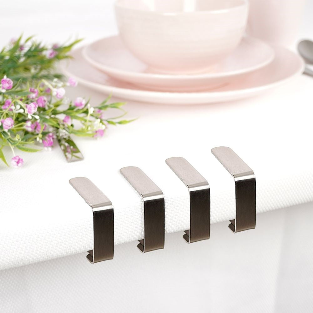 Set of 4 tablecloth clips, perfect for garden and terrace