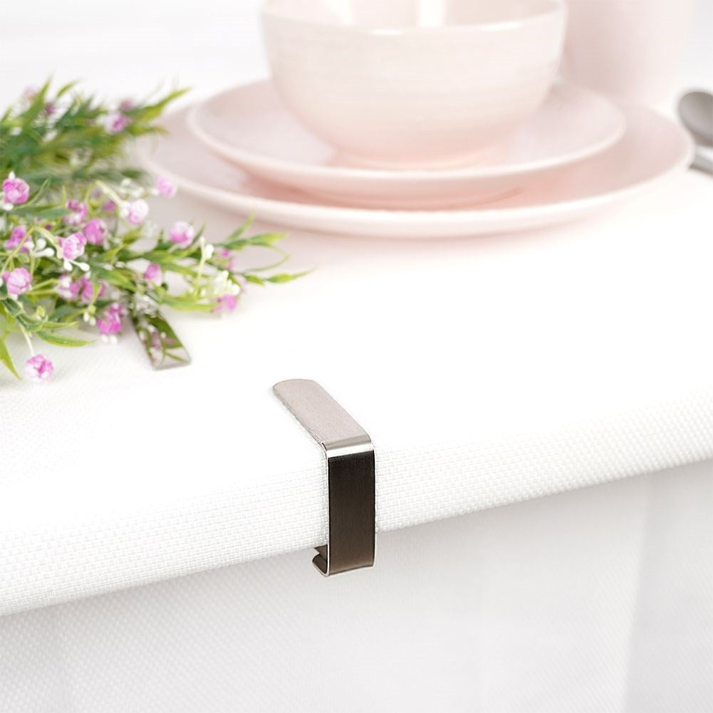 Set of 4 tablecloth clips, perfect for garden and terrace