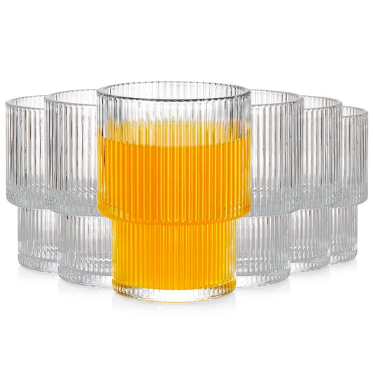Set of 6 Glasses, 190 ml Capacity