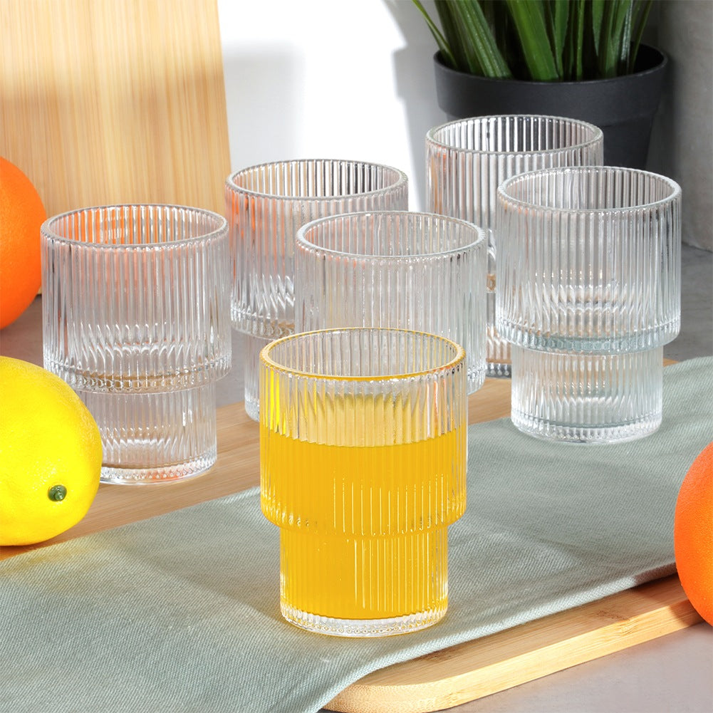 Set of 6 Glasses, 190 ml Capacity