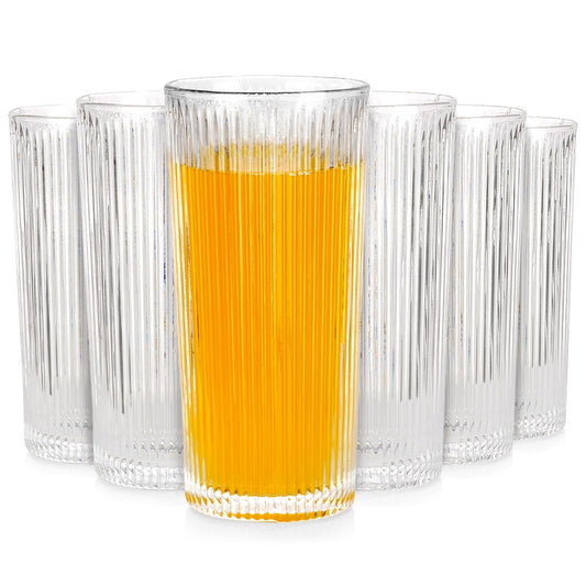 Set of 6 Glasses, 320 ml Capacity