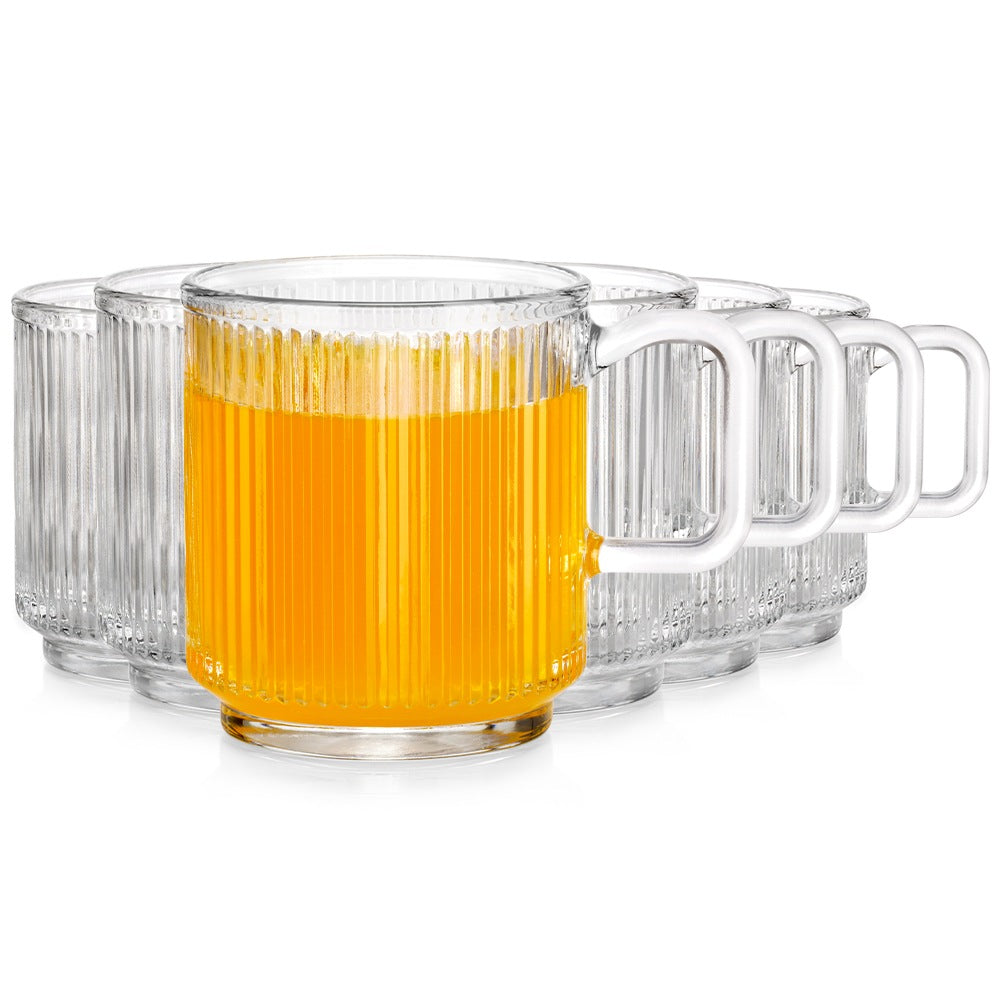 Set of 6 Glasses, 350 ml Capacity