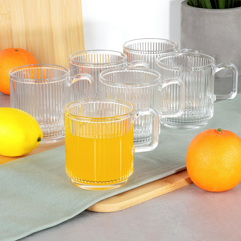 Set of 6 Glasses, 350 ml Capacity