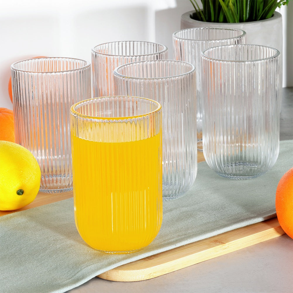 Set of 6 Glasses, 400 ml Capacity