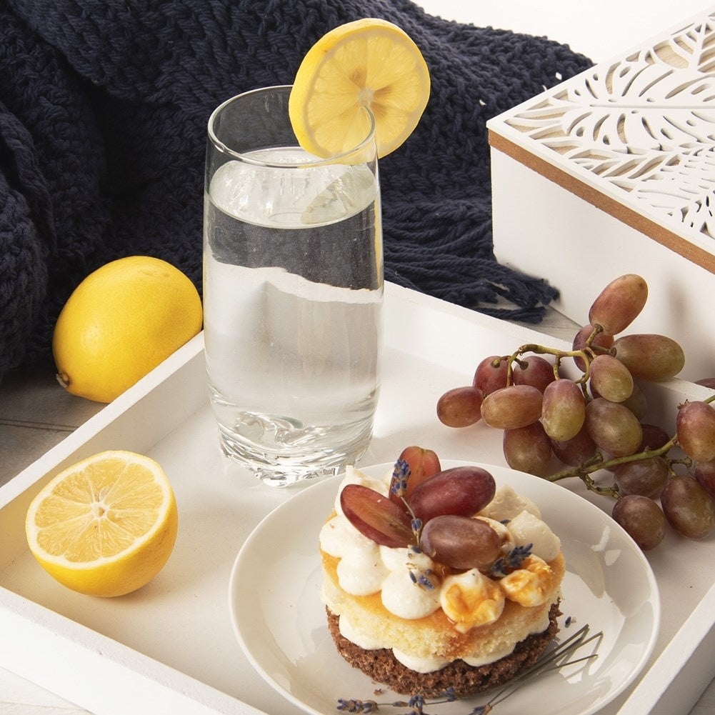 Set of 6 classic glasses for water, juice and drinks
