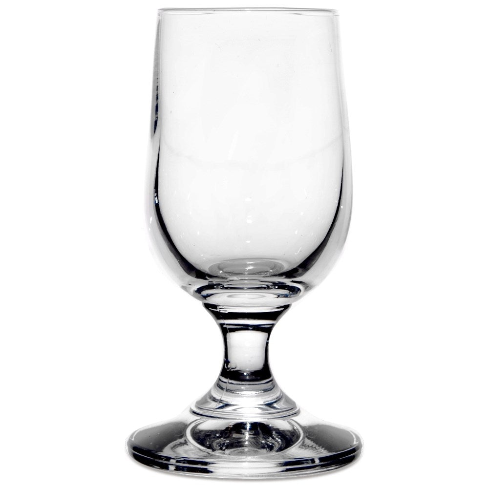 Set of 6 elegant wine glasses - high quality glass, dishwasher safe