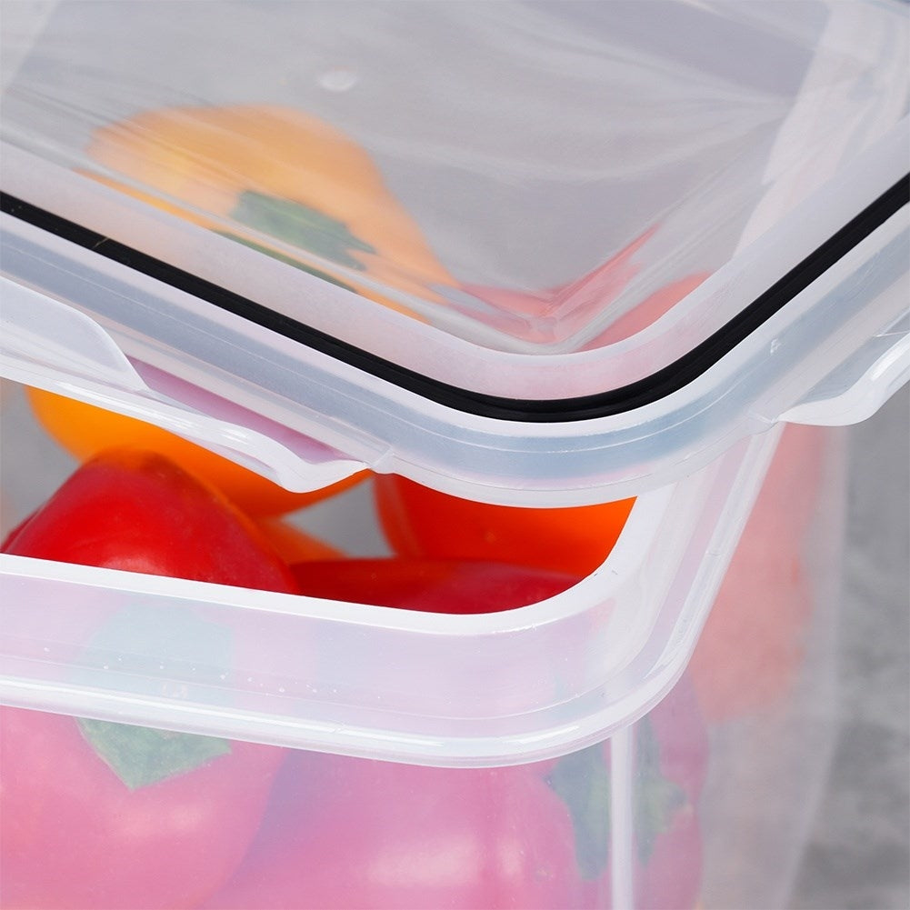 Set of 7 kitchen containers in 5 sizes, dishwasher safe