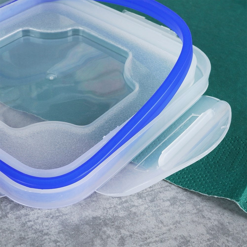 Set of 8 lunch boxes in different shapes and sizes