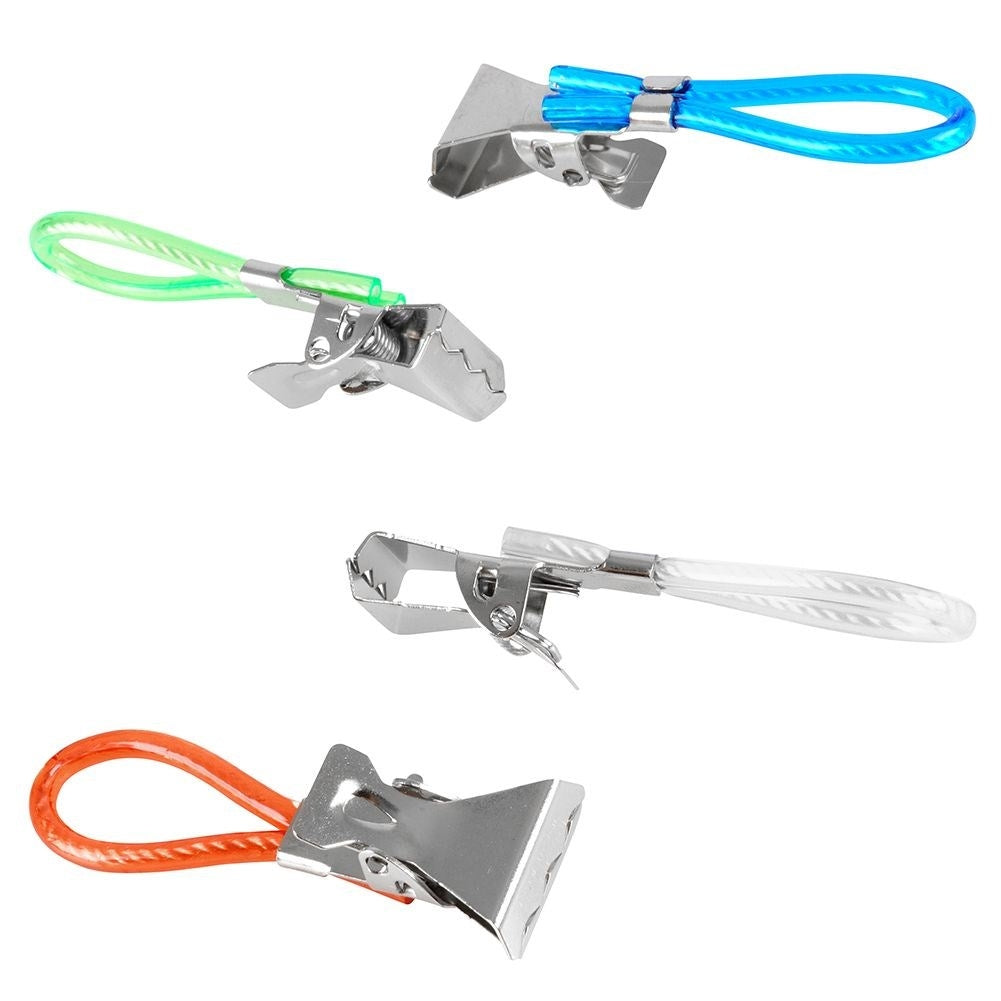 Set of 8 towel clips - Perfect for kitchen & bathroom