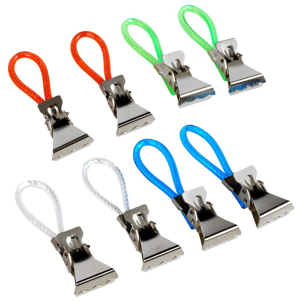 Set of 8 towel clips - Perfect for kitchen & bathroom