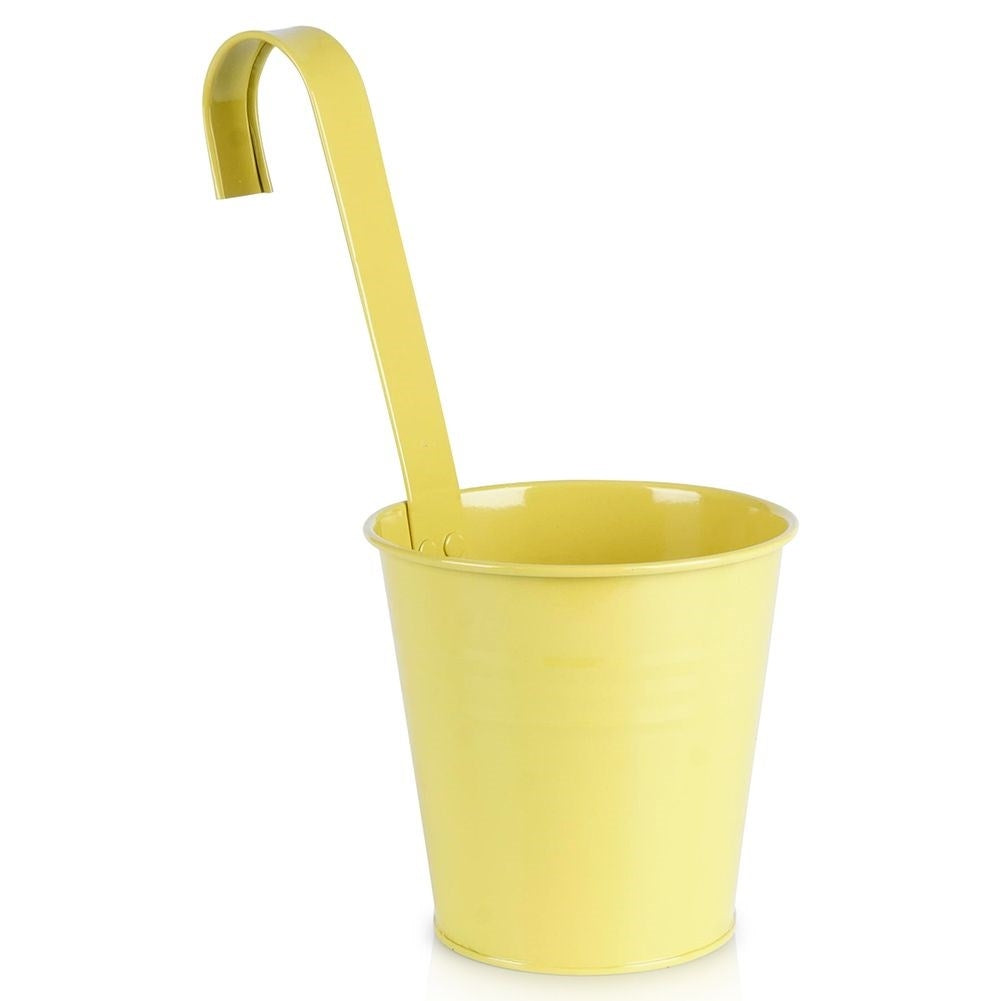Set of Five Colorful Indoor/Outdoor Hanging Pots
