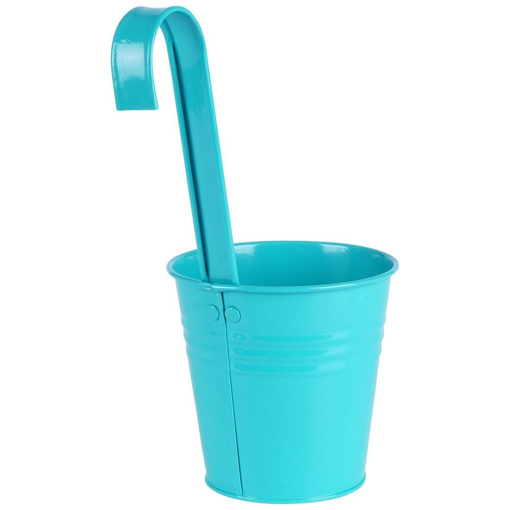 Set of Five Colorful Indoor/Outdoor Hanging Pots