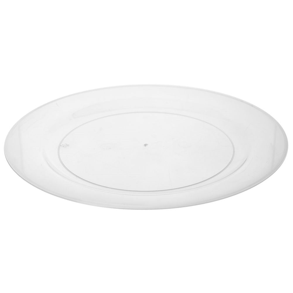 Set of Four Reusable Transparent Plates
