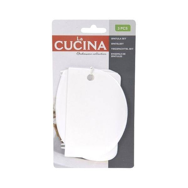 Set of Three Pastry Spatulas for Perfect Decoration