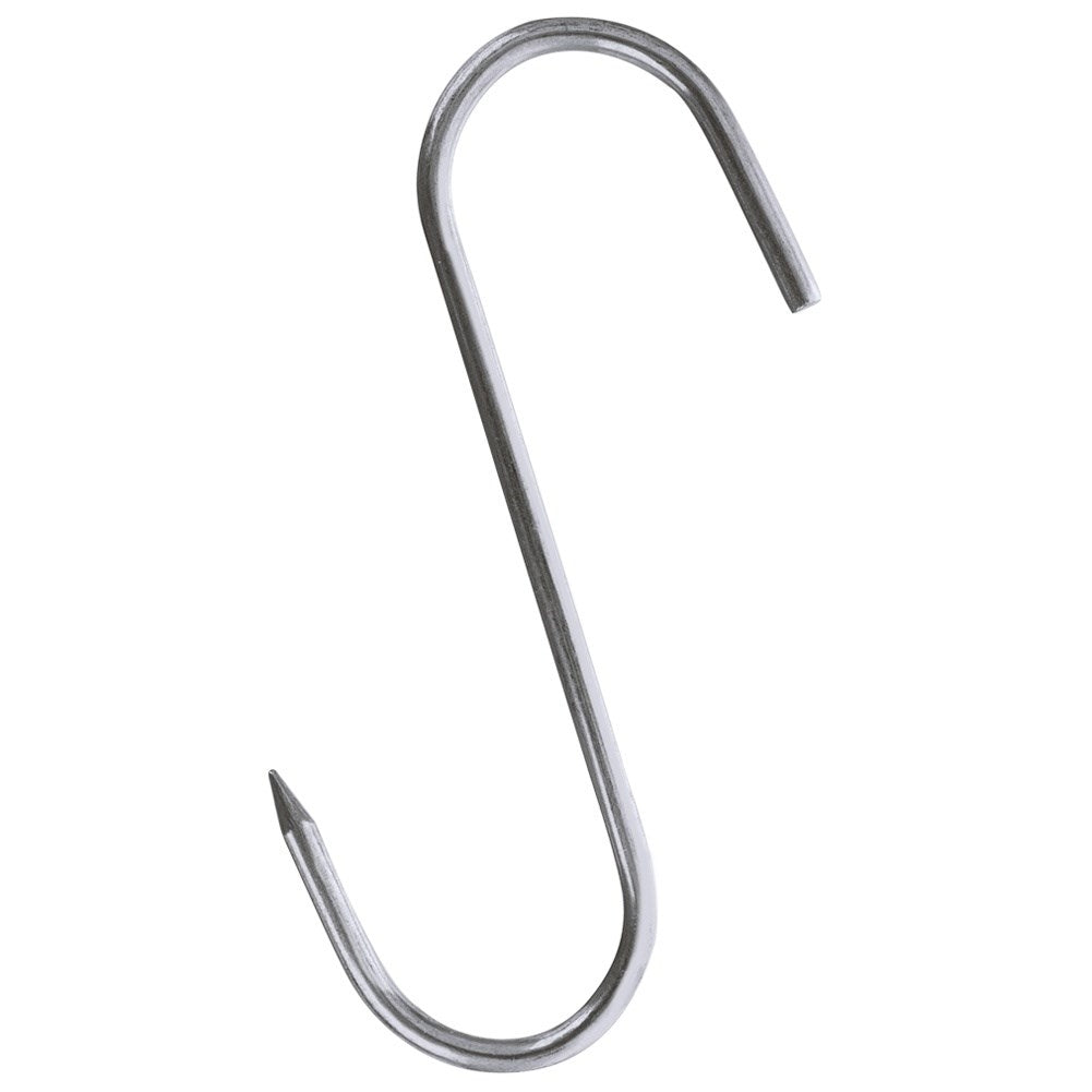 Set of Three Smoking Hooks in Stainless Steel