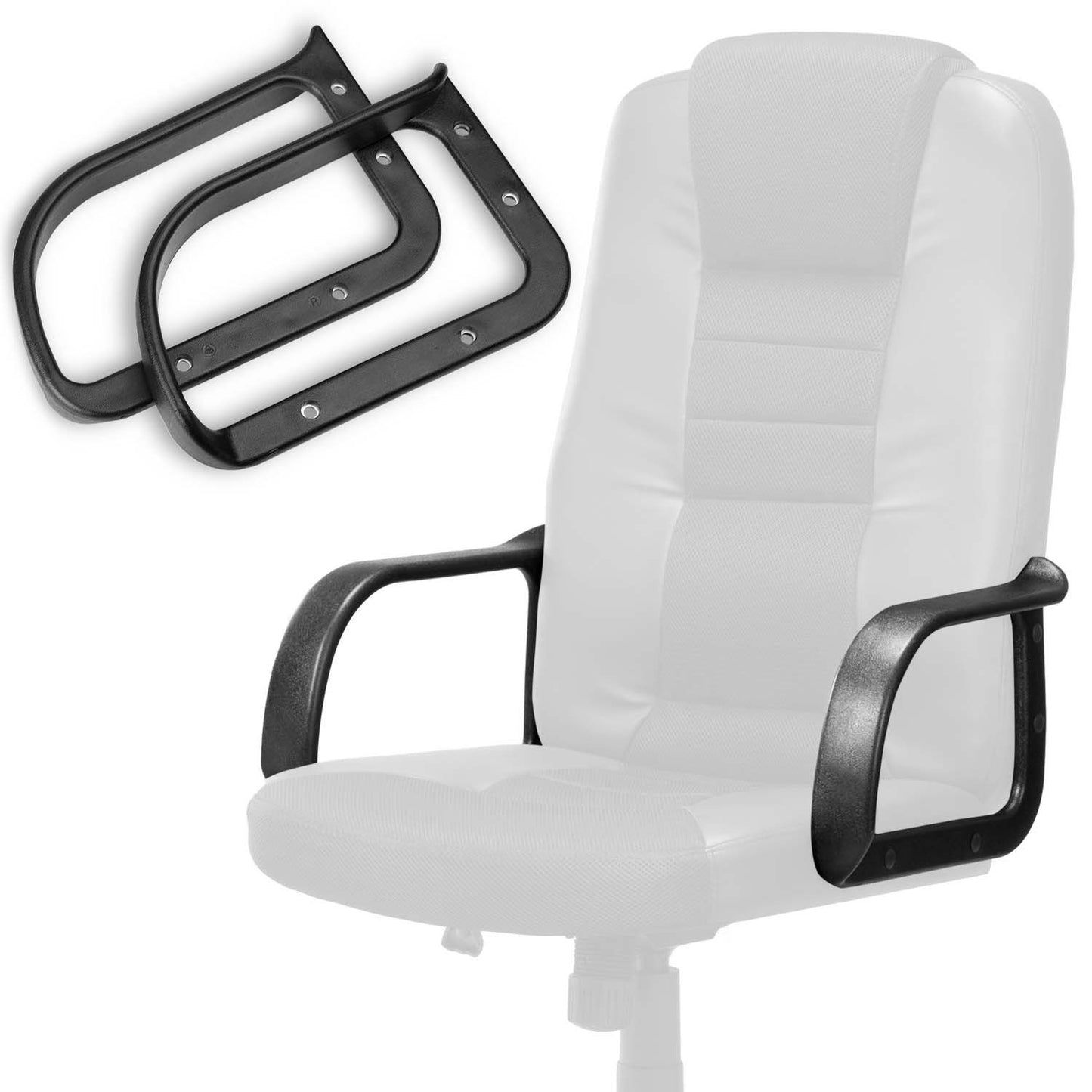 Set of armrests for office chair 518B