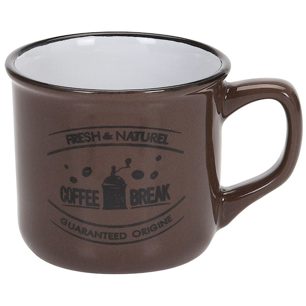 Set of ceramic mugs in a gift box, dishwasher safe