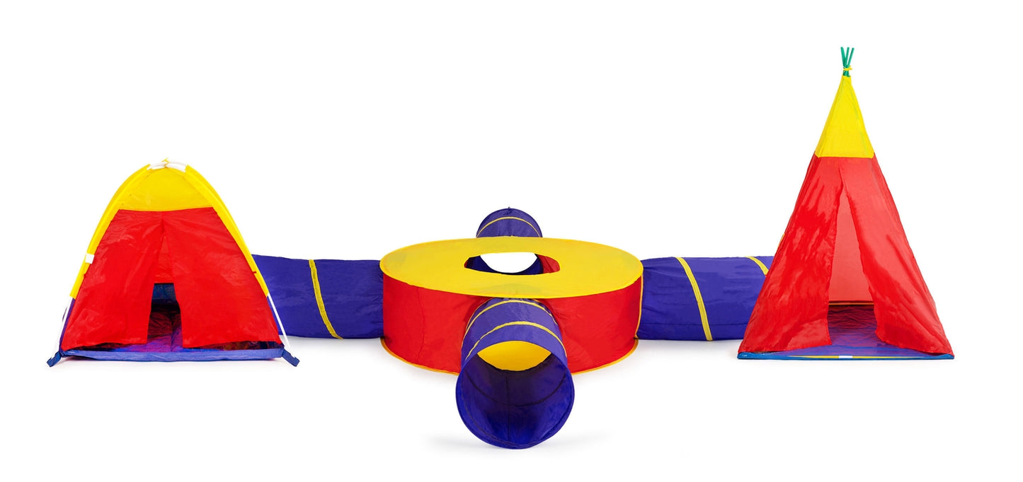 Set of children's tents 7in1 houses + 4 tunnels
