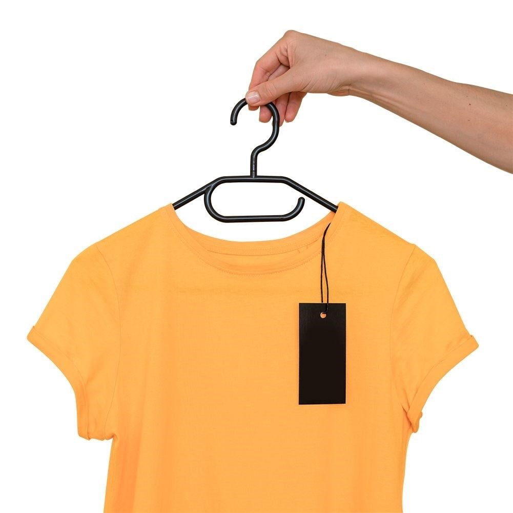 Set of five rotating clothes hangers