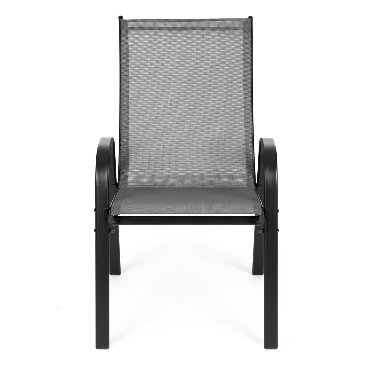 Set of garden chairs for the terrace, balcony, gray