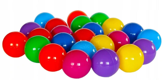 Set of multicolor balls for tent and pool 100 pieces